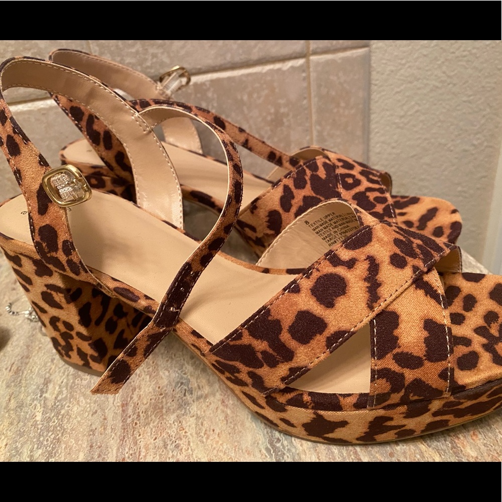 Cheetah heels